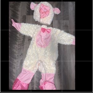 🎃Halloween costume- toddler - pink lamb